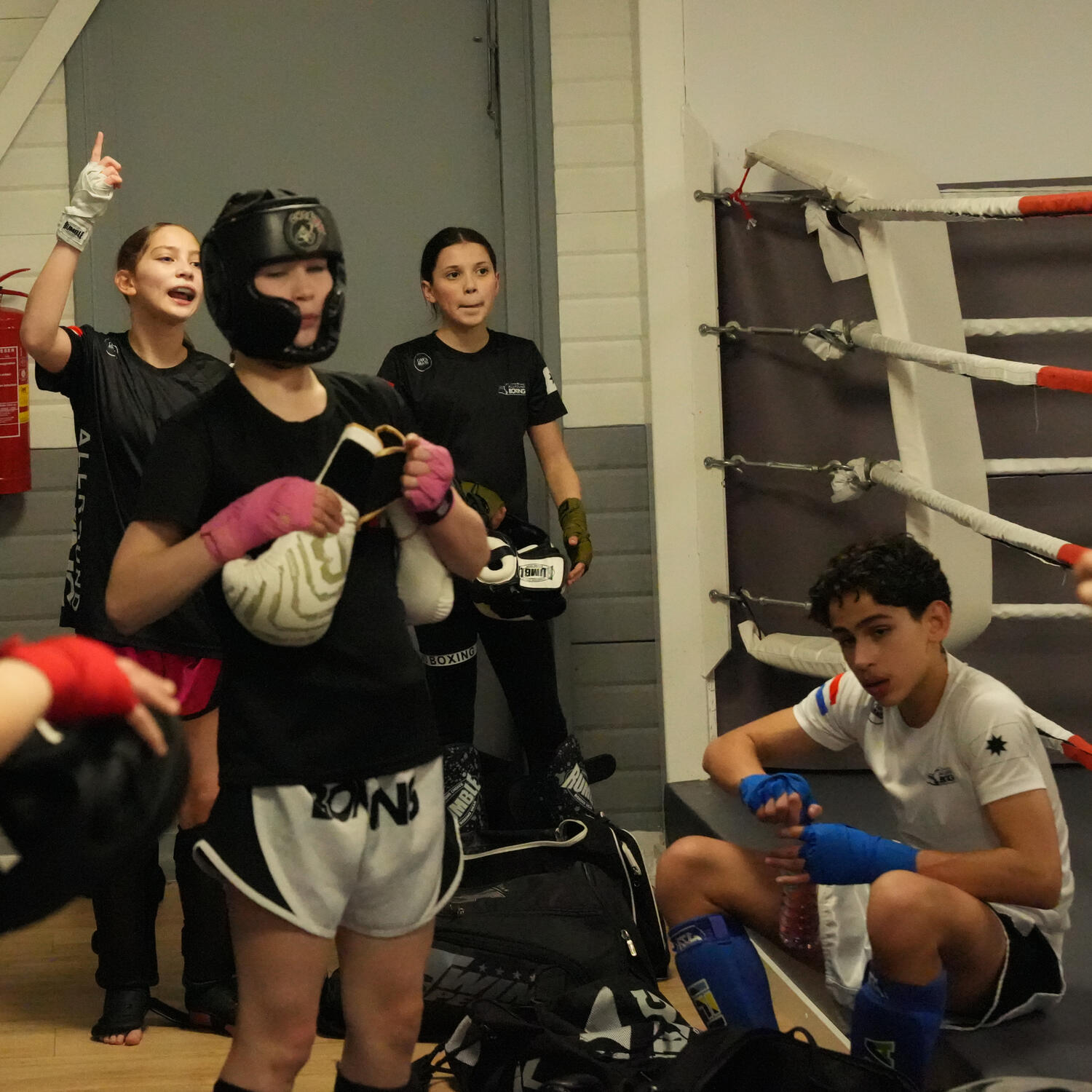 Wedstrijdtraining bij Allroundboxing